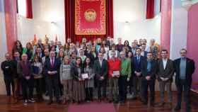 La Diputación de Valladolid entrega medallas para agradecer la labor a sus trabajadores