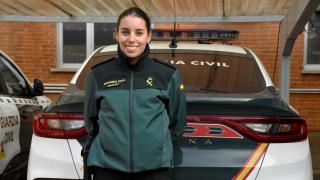 De Ibiza a Zamora para proteger el mundo rural: Noelia, la guardia civil más joven de la provincia