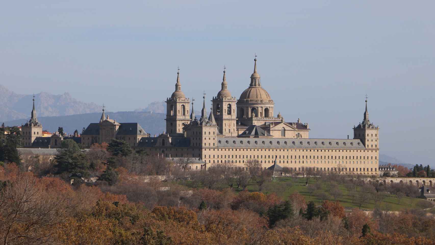 El monasterio de San Lorenzo de El Escorial.