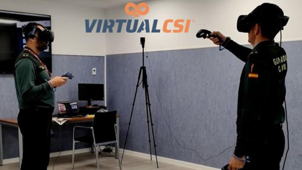 Virtual CSI, la solución para que la Guardia Civil entrene el protocolo que deben seguir los agentes.