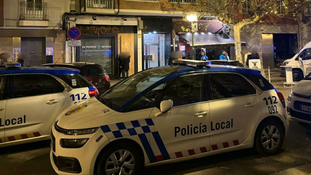 ARCHIVO - Policía Local de Burgos patrulla de noche