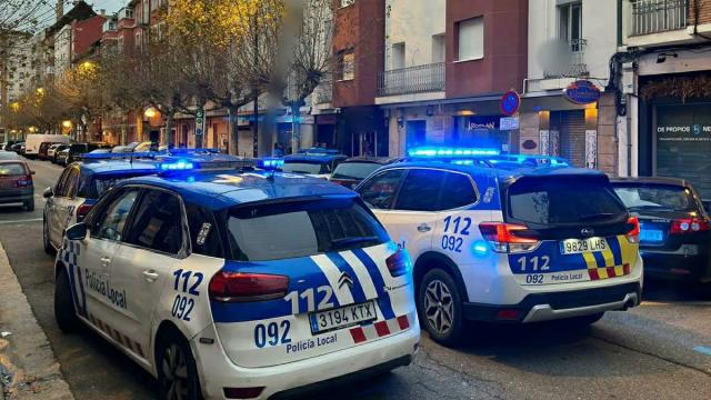 Vehículos de la Policía Local de Burgos