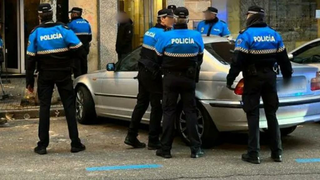 Policía Local de Burgos en una foto de archivo