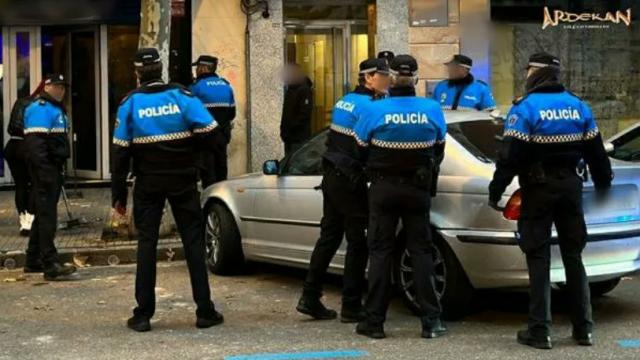 Imagen de archivo de agentes de la Policía Local de Burgos