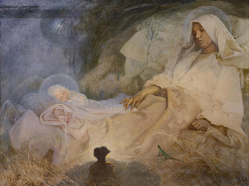 'Natividad', Alfons Mucha.
