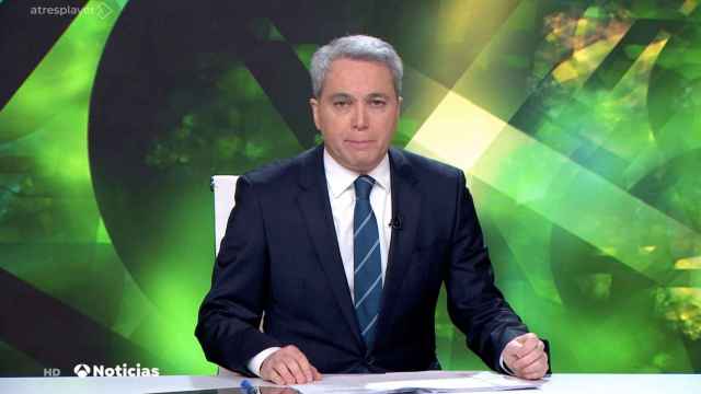 Vicente Vallés en 'Antena 3 Noticias'.