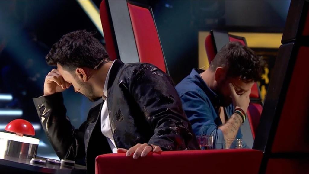 Luis Fonsi y Pablo López en 'La Voz: All Stars'.