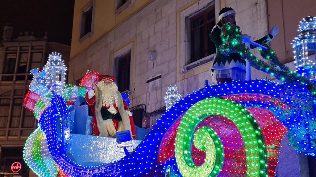 Cabalgaza de Papá Noel en Zamora