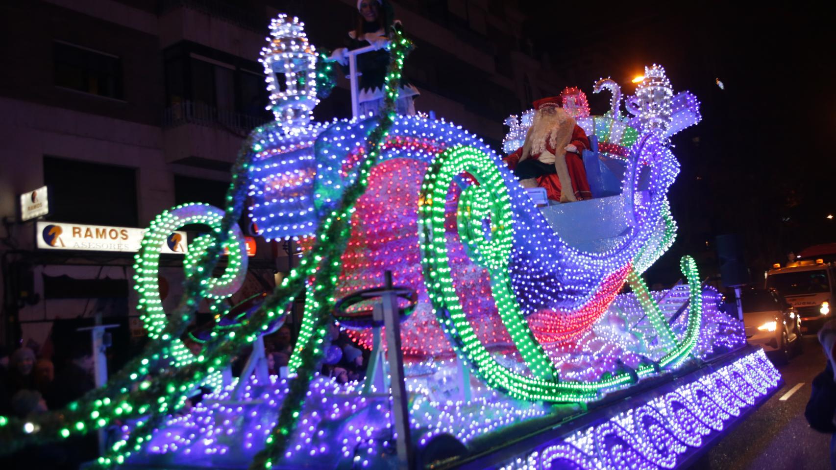 Cabalgaza de Papá Noel en Zamora