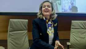 La vicepresidenta primera del Gobierno y ministra de Economía, Comercio y Empresa, Nadia Calviño