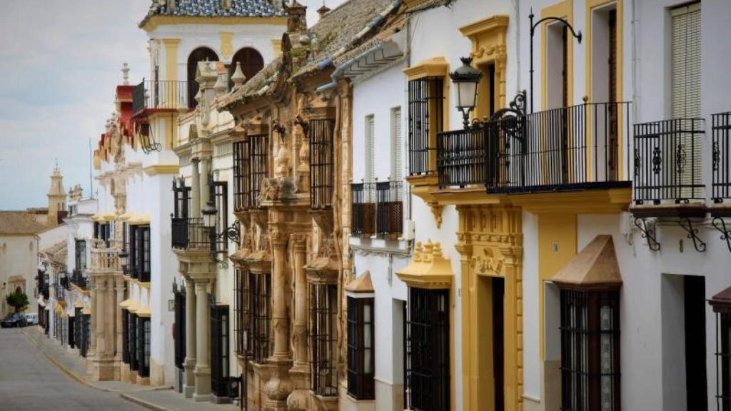 Calle de San Pedro, en Osuna (Sevilla).