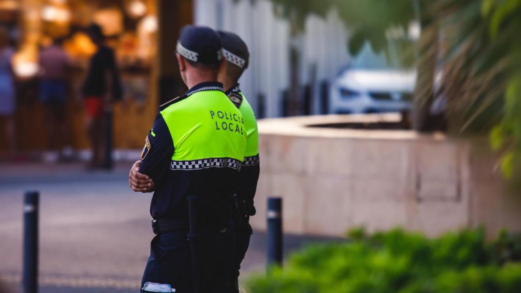 Policía Local de Alicante, en una imagen de archivo.