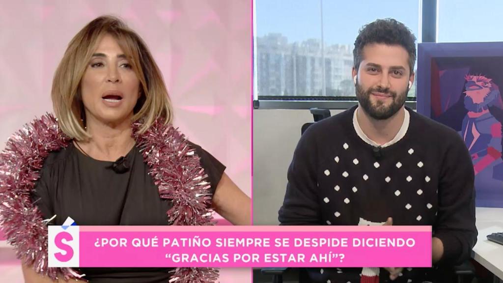 María Patiño y Javier de Hoyos en 'Socialité'.