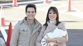 Christian Gálvez y Patricia Pardo salen del hospital tras el nacimiento de Luca: "Ha sido un parto maravilloso"