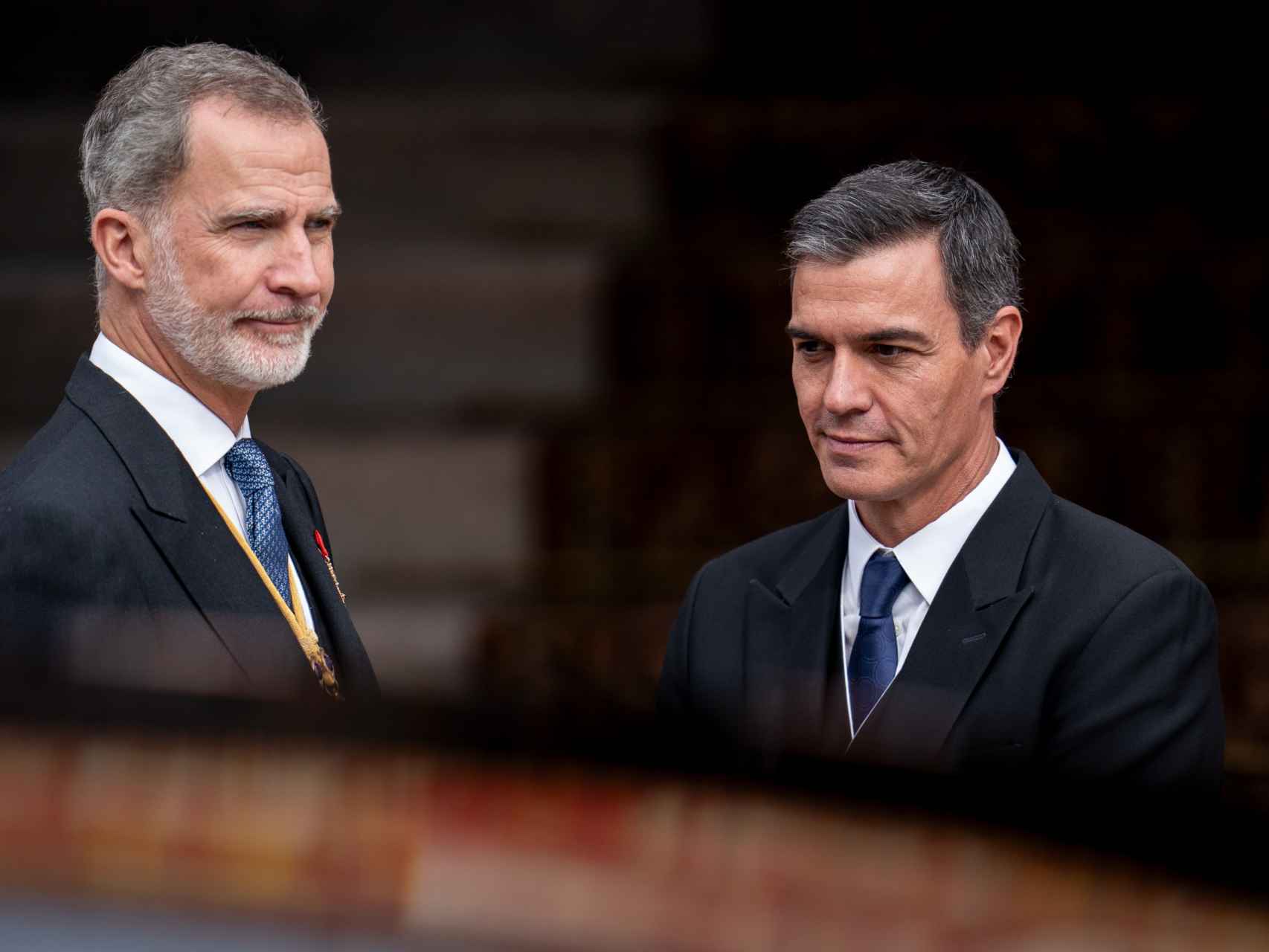 Felipe VI y Pedro Sánchez.