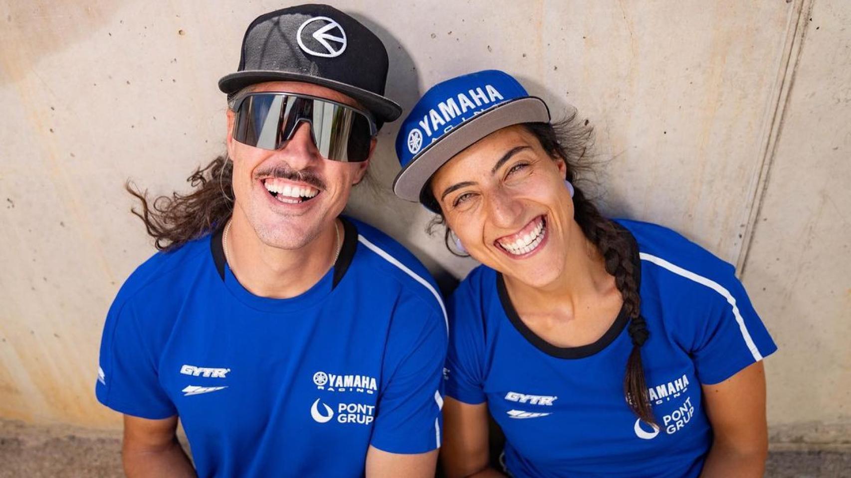 Javi Vega y Sara García, pilotos del Dakar y pareja