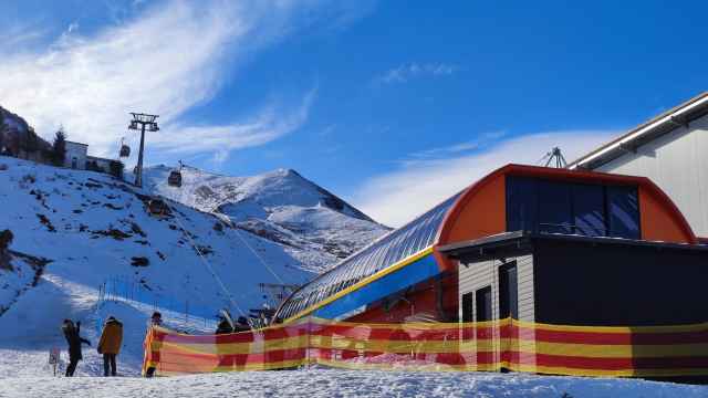 Las estación de esquí de Valgrande-Pajares, en Asturias.