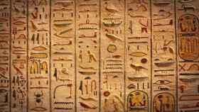 Jeroglíficos en Luxor.
