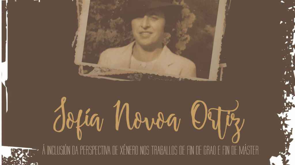 Cartel de los premios Sofía Novoa.