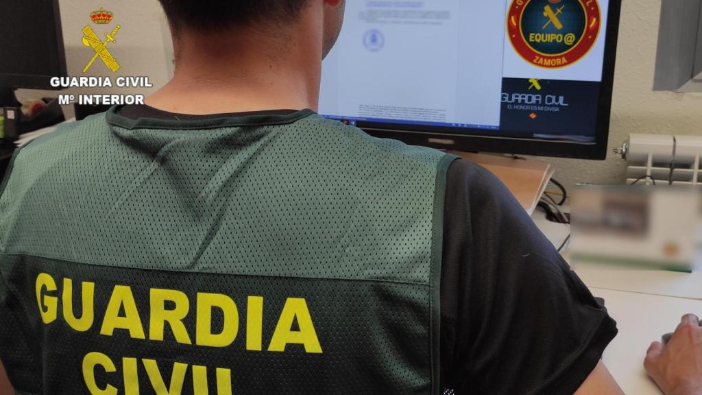 Un agente de la Guardia Civil en imagen de archivo