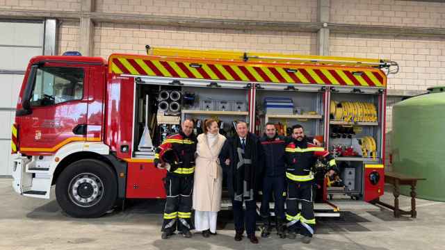 Inauguración del nuevo parque de bomberos de la Diputación de Zamora