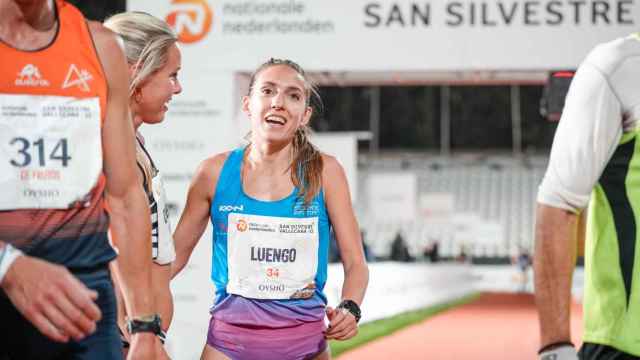 Laura Luengo, en la Nationale-Nerderlanden San Silvestre Vallecana 2022.