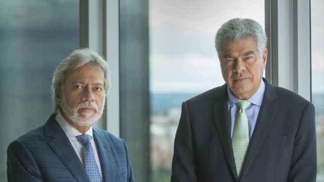 Luis Amodio y Mauricio Amodio, presidente y vicepresidente ejecutivos de OHLA
