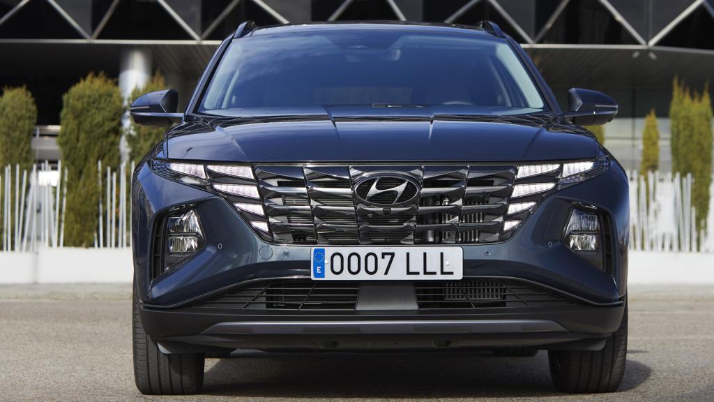 El frontal es uno de los puntos fuertes de este SUV de Hyundai.