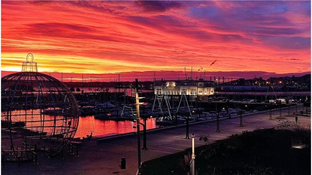 Amanecer este miércoles en A Coruña