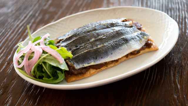 Tosta de sardina y berenjena, un entrante económico de un chef con 4 estrellas Michelin