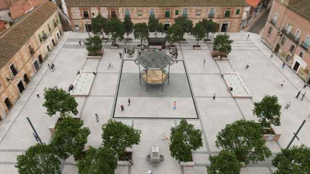 La nueva Glorieta de Fuensalida será un espacio diáfano, peatonal, más verde y funcional