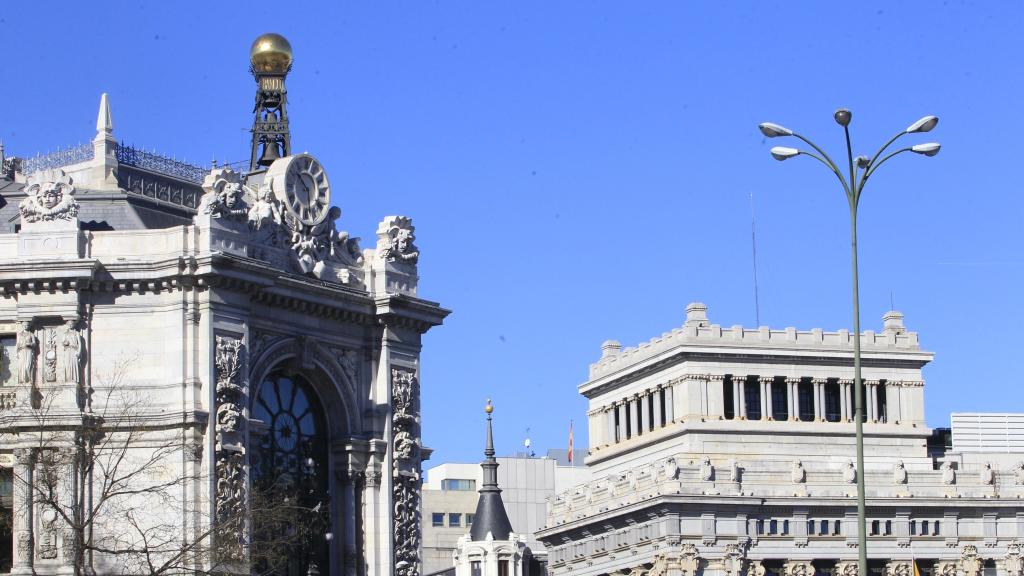 Fachada del Banco de España.