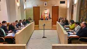 Pleno del Ayuntamiento de Salamanca que aprueba la ZBE