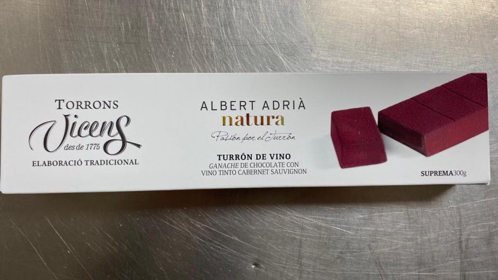 Turrón de vino.