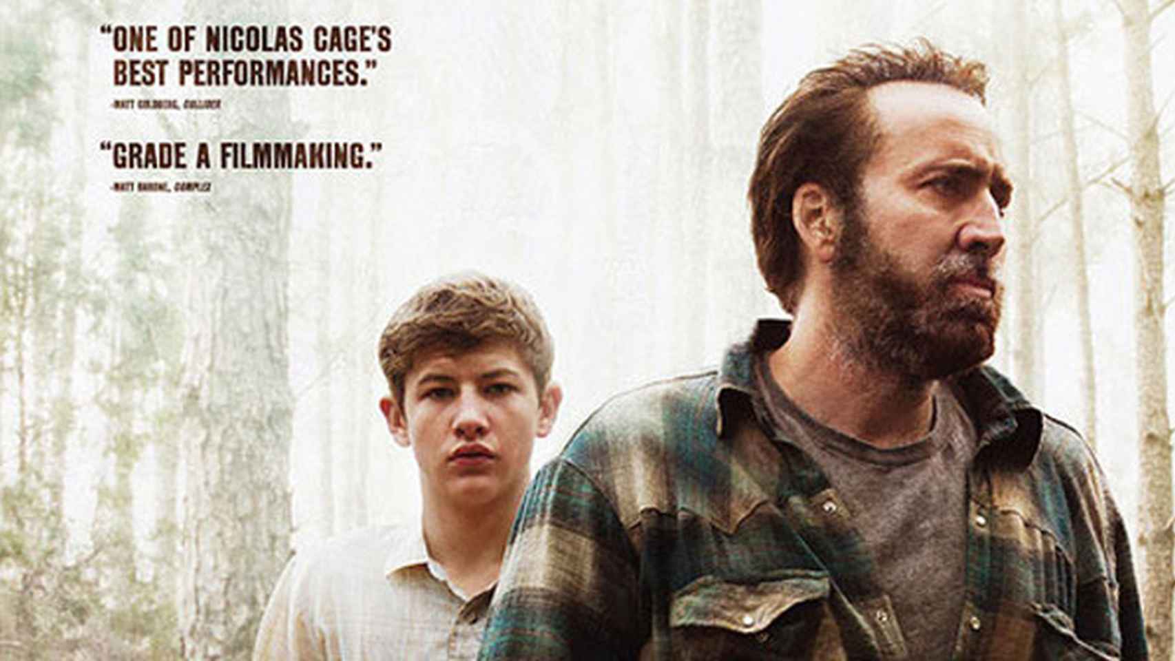 Nicolas Cage engañando a la crítica con su prestigiosa 'Joe' (2013)
