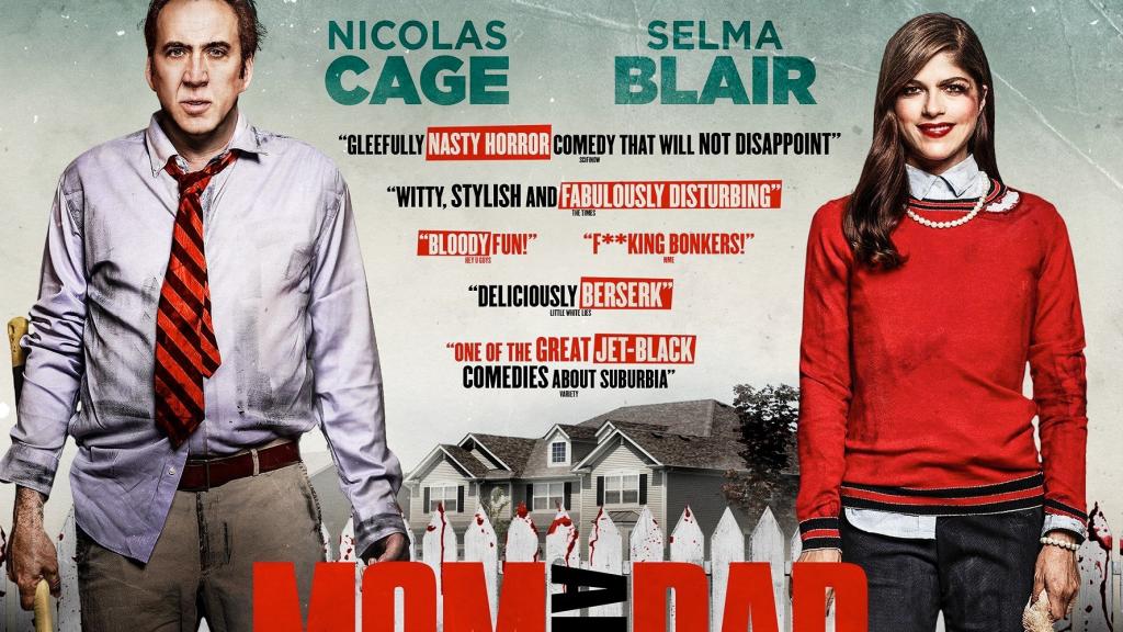 Cartel de 'Mamá y papá' (2017), favorita de Cage para John Waters y otros freaks