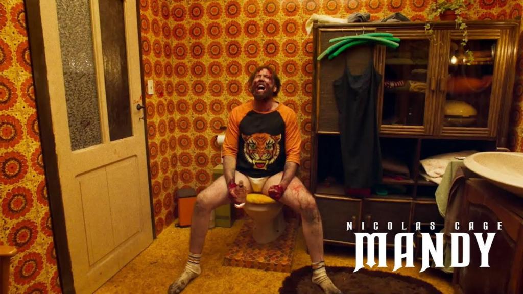 Nicolas Cage en 'Mandy' (2018), los defectos son virtudes