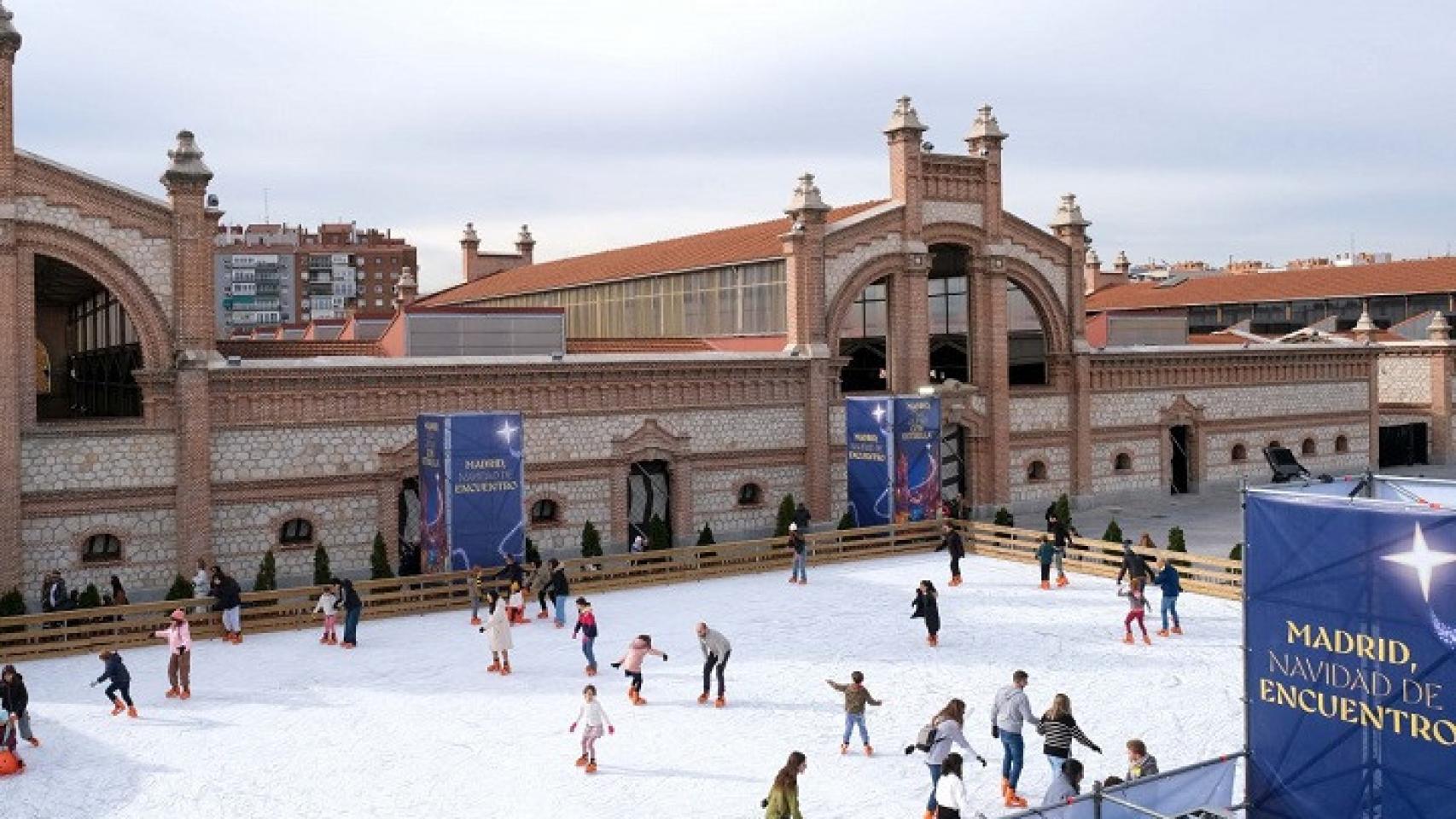 La pista de hielo de Matadero.