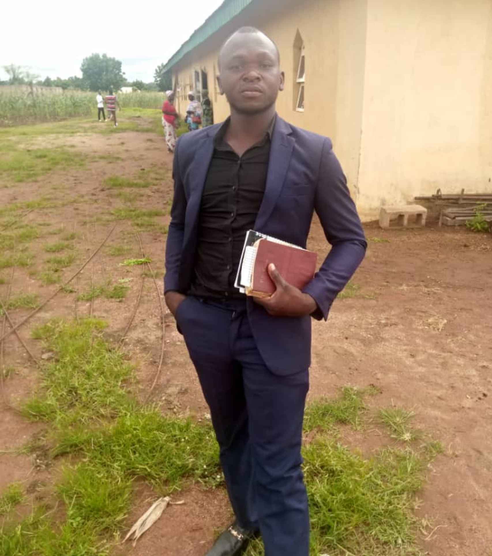 Darlington Kadam, líder juvenil de la Iglesia de Cristo en las Naciones, a la que pertenecían muchas de las víctimas del ataque de la pasada Navidad.