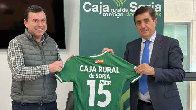 Caja Rural de Soria renueva su alianza con el Club Deportivo San José