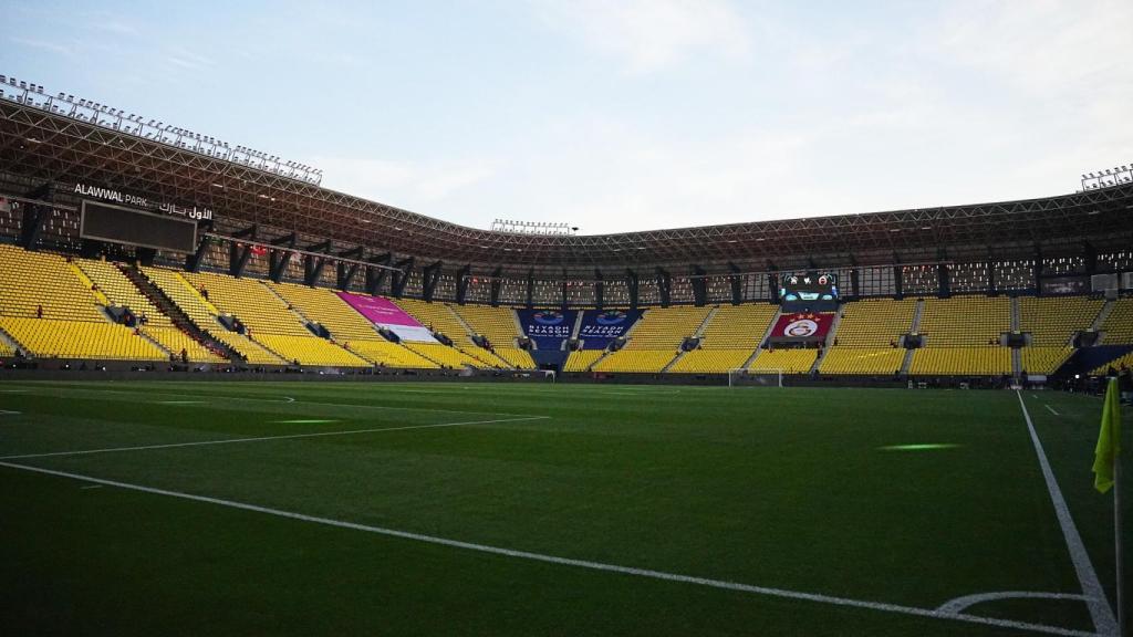 El estadio Al Awwal, de Riad, donde debía jugarse la Supercopa turca.