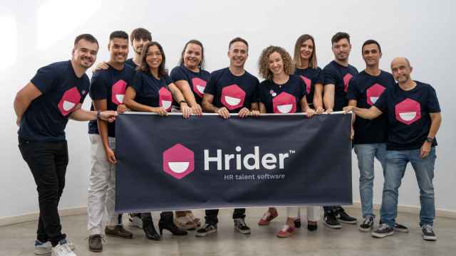 Varios de los empleados de Hrider.