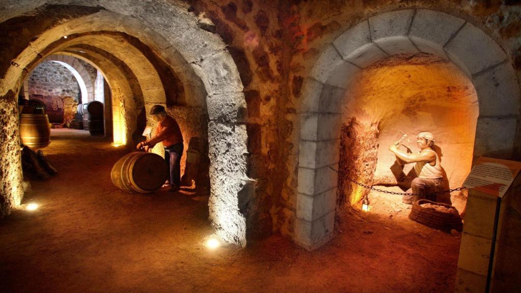 Las bodegas subterráneas de Aranda de Duero
