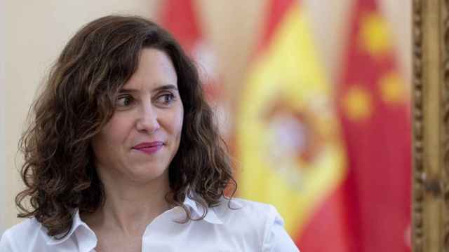 La presidenta de la Comunidad de Madrid, Isabel Díaz Ayuso, durante un acto institucional celebrado el pasado 2 de noviembre.