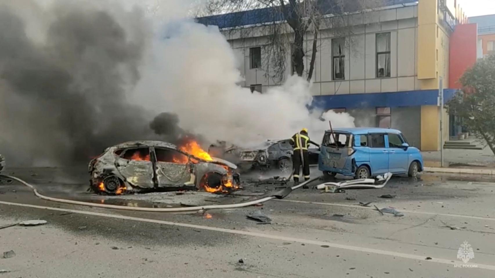 Ataque ucraniano a la región rusa de Bégorod