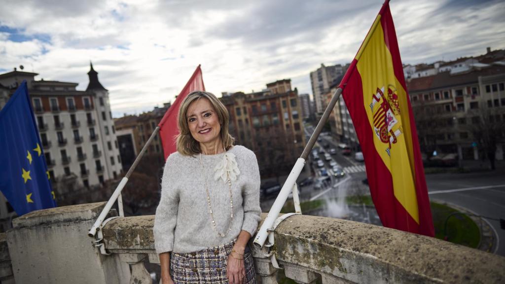 Cristina Ibarrola posa tras la entrevista con EL ESPAÑOL.