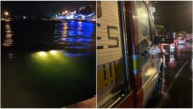 Salva la vida a una persona que cayó con su vehículo al mar en Rianxo (A Coruña)