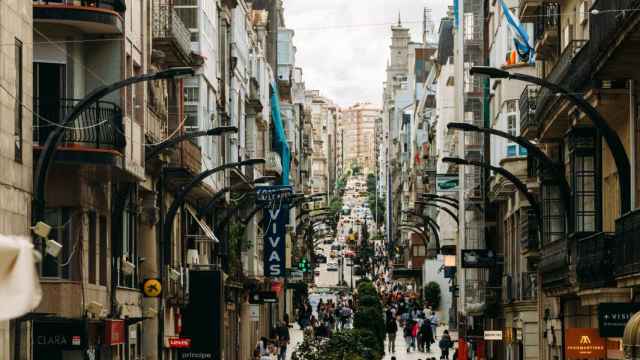 Calle Príncipe de Vigo.