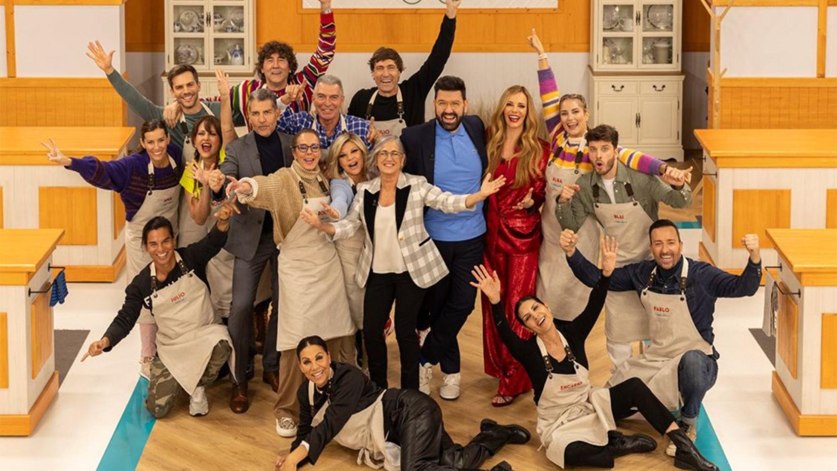 El casting de 'Bake Off: Famosos al horno'.