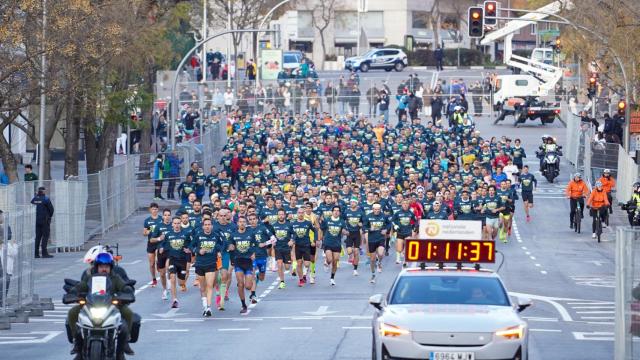 Los corredores de la Nationale-Nederlanden San Silvestre Vallecana 2023